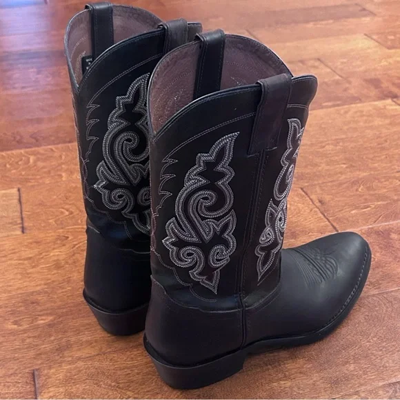 Double H Oil Resistant Brown Leather Soft Toe Cowboy Work Boots DH3255 MENS 11D